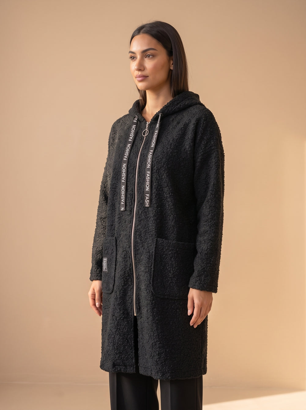 Buklet Hırka - Siyah - Butik Dubai büyük beden buklet hırka