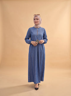 Taşlı Elbise Kot
